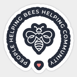 Save the Bees Sticker